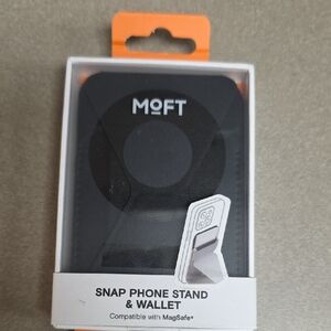 Black Snap Phone Stand & Wallet